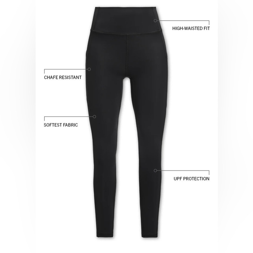 Fabletics Oasis PureLuxe High-Waisted Leggings in navy blue size Small - Picture 8 of 9